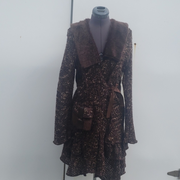 Griffin wrap sweater, size small - Picture 2 of 14